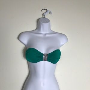 Strapless bikini swim wear top